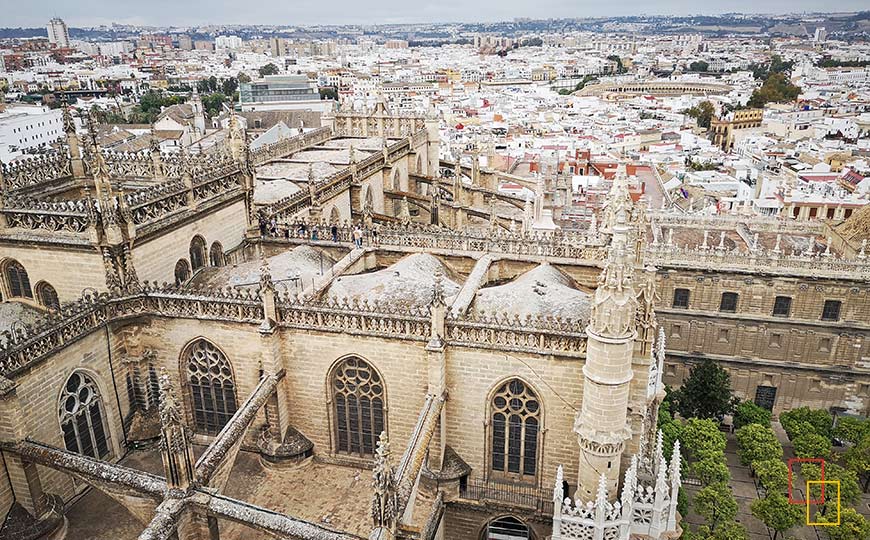 vistas de Sevilla desde la Giralda