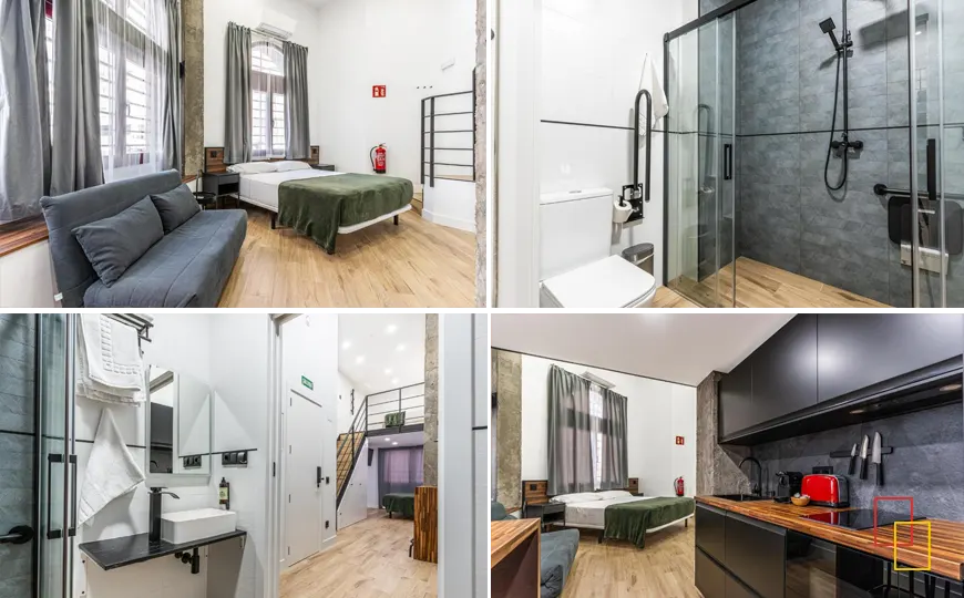 Habitación en VR Obregon Apartments
