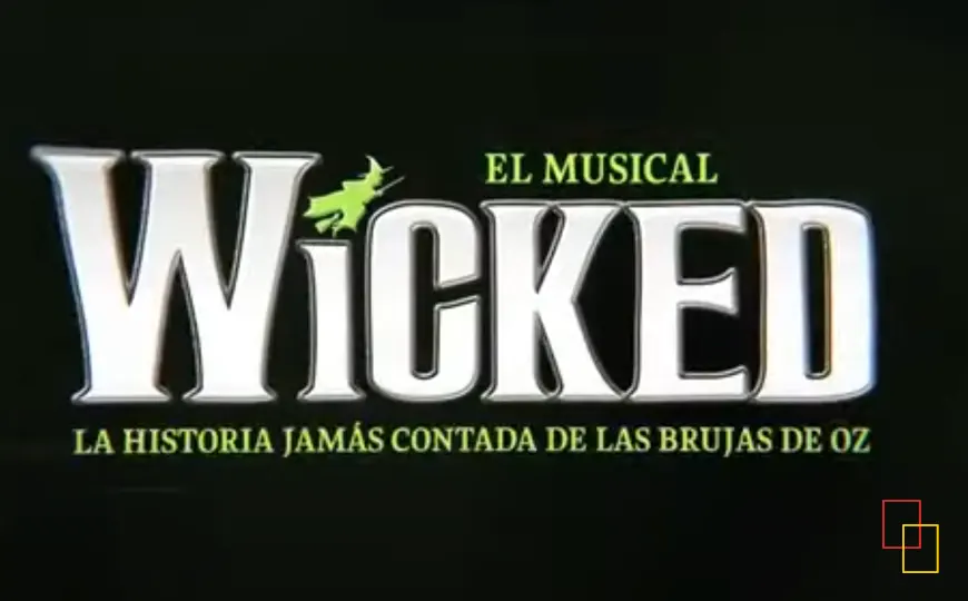 Escena de Wicked, el musical