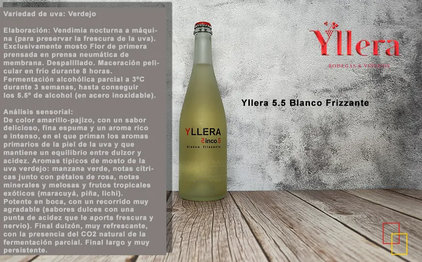Yllera 5.5 Blanco Frizzante